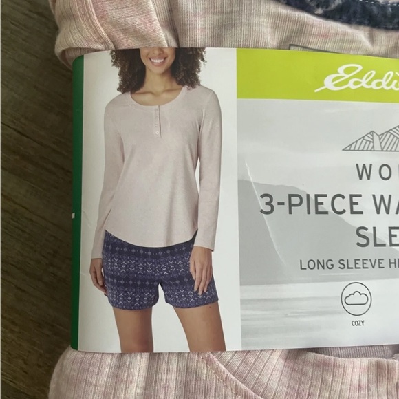 Eddie Bauer Intimates & Sleepwear Eddie Bauer 3piece Waffle Fleece